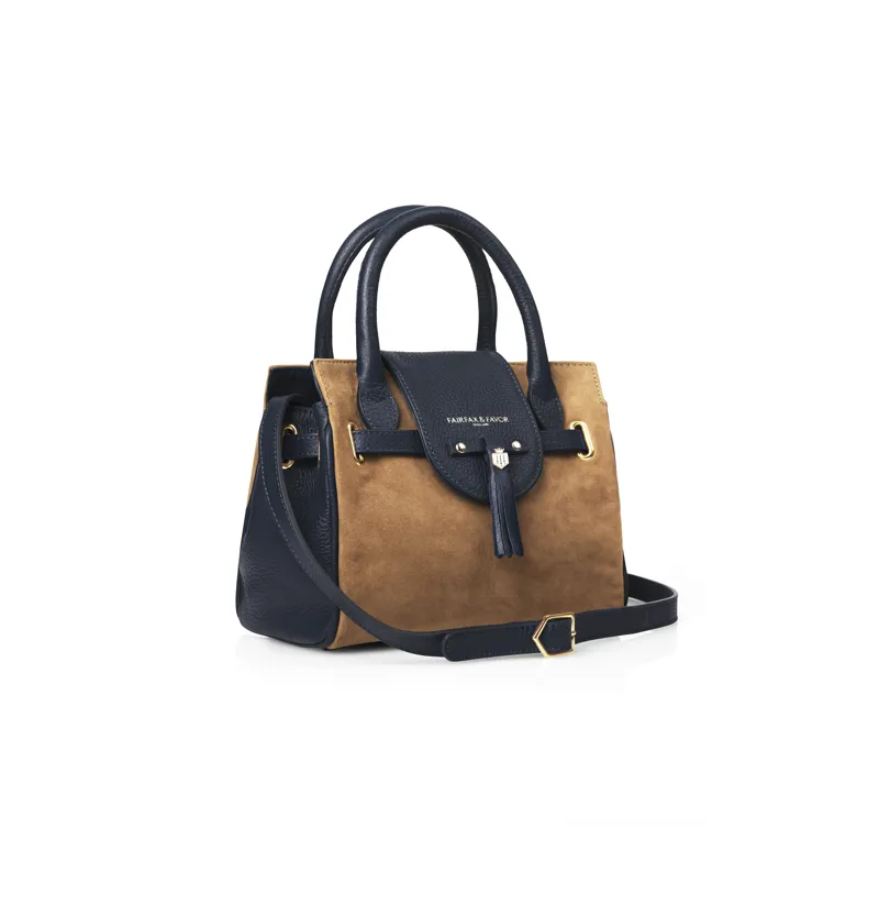 Fairfax and Favor Mini Windsor Tan/Navy-1